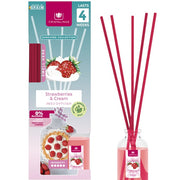 Cristalinas Reed Diffuser 25ml Strawberries and Cream
