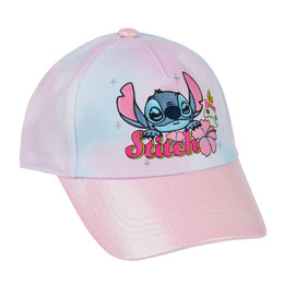 Disney Stitch Cap for kids with pastel design and adjustable back