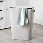 Laundry Basket With Lid fabric storage basket with carry handles