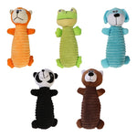 My Pets Snugs Pet Toy Squeaker assorted animal pet toy