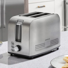 Pifco 2 Slice Toaster Stainless Steel kitchen appliance