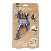 Punch Pliers craft tool with eyelets and snap fasteners