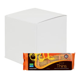 Ricesnax Rice Thins Sweet Chilli 100g x24 case